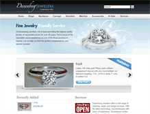 Tablet Screenshot of djeweler.com